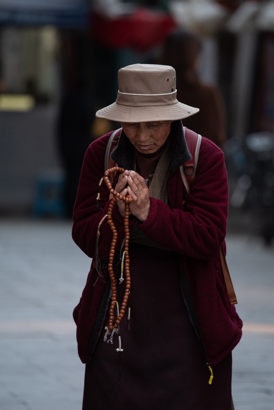西藏朝拜图片 宗教